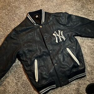 Kith for Major League Baseball NY Yankees Leather Bomber